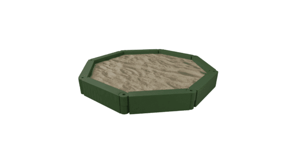 KB3175-1  Flexibele Rubber zandbak rand (losse rand) Groen - Afbeelding 6