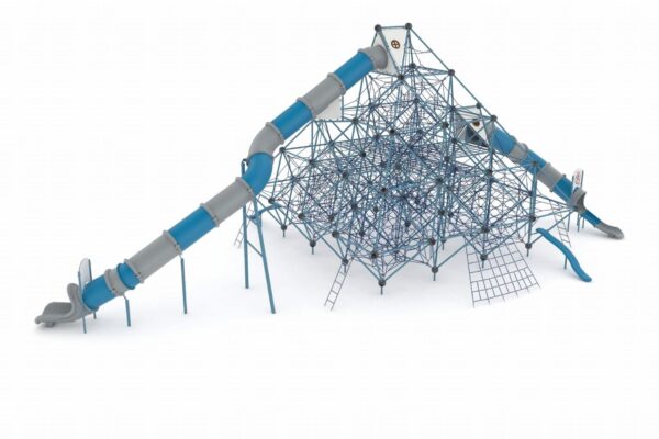 Sky climber (8.50) met  buisglijbanen  (NC1066)